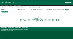 Desktop Screenshot of demo.evergreencatalog.com